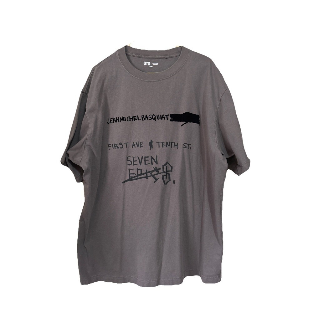 UNIQLO Jean-Michel Basquiat XL Relaxed T-shirt Unisex — "First Ave & Tenth St."